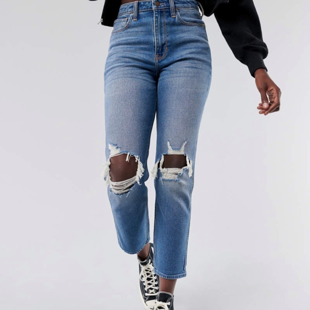 denim mom jeans